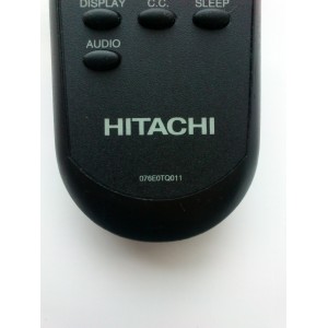 CONTROL REMOTO PARA TV / HITACHI 076E0TQ011	